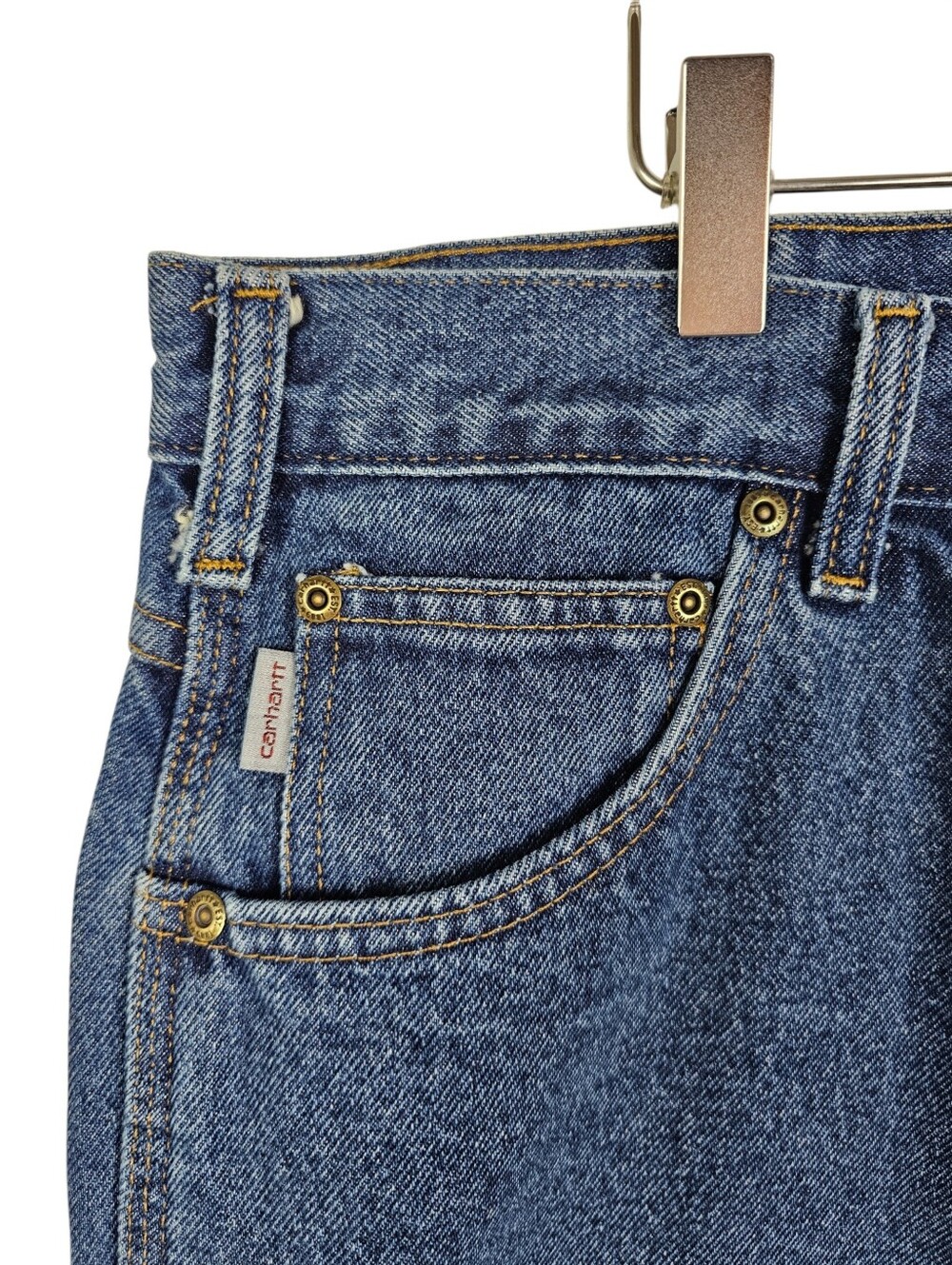 Carhartt Relaxed Fit Carpenter Jeans 42x30 Straight Leg NWT - Picture 5 of 9